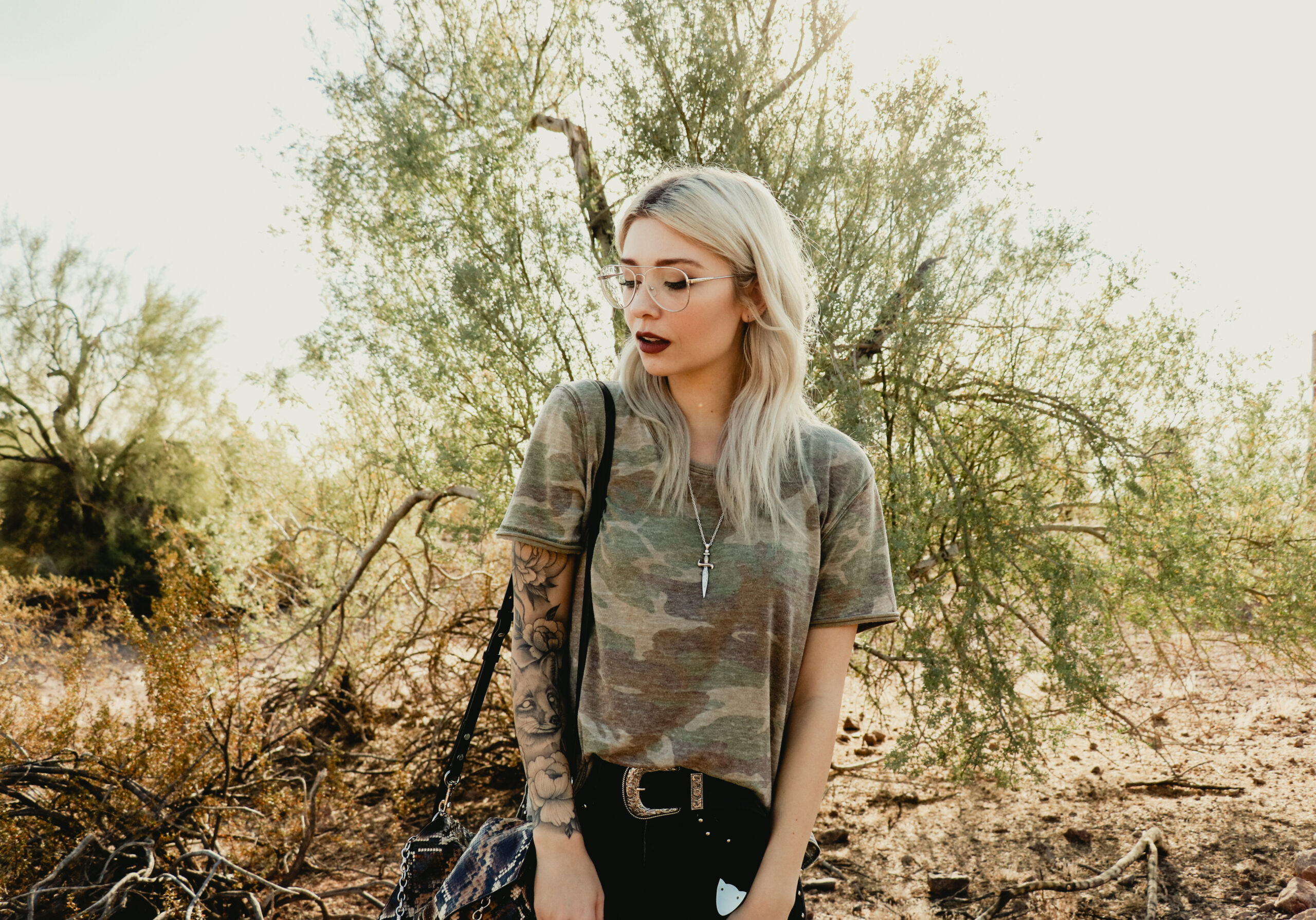 Camo In The Desert